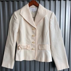 Liz Claiborne Butter Creme Colored Suit